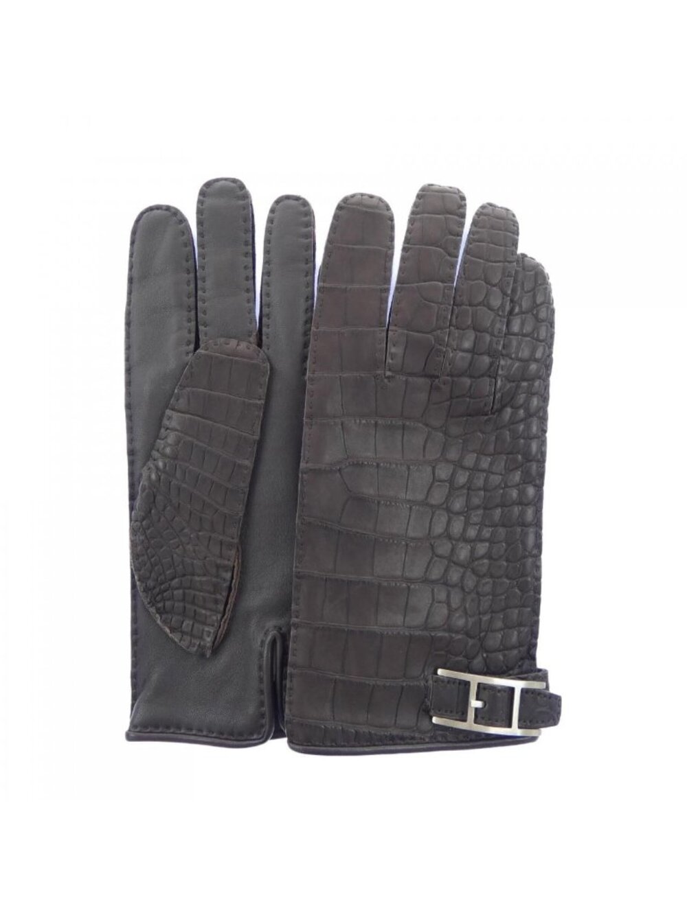 Hermes Glove Brown
